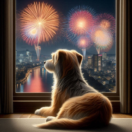 Help Your Dog During Thunderstorms and Fireworks