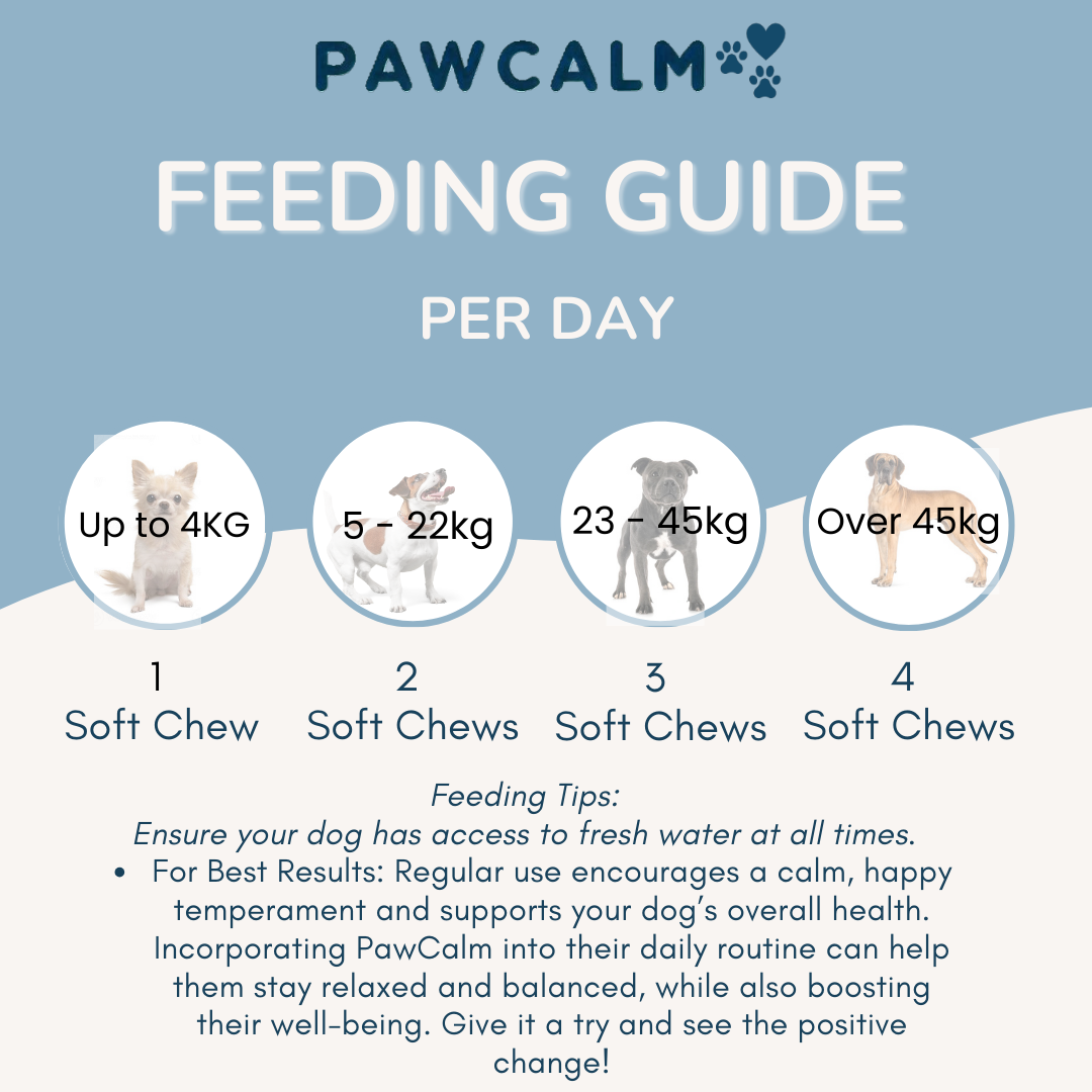 Pawcalm Feeding Guide