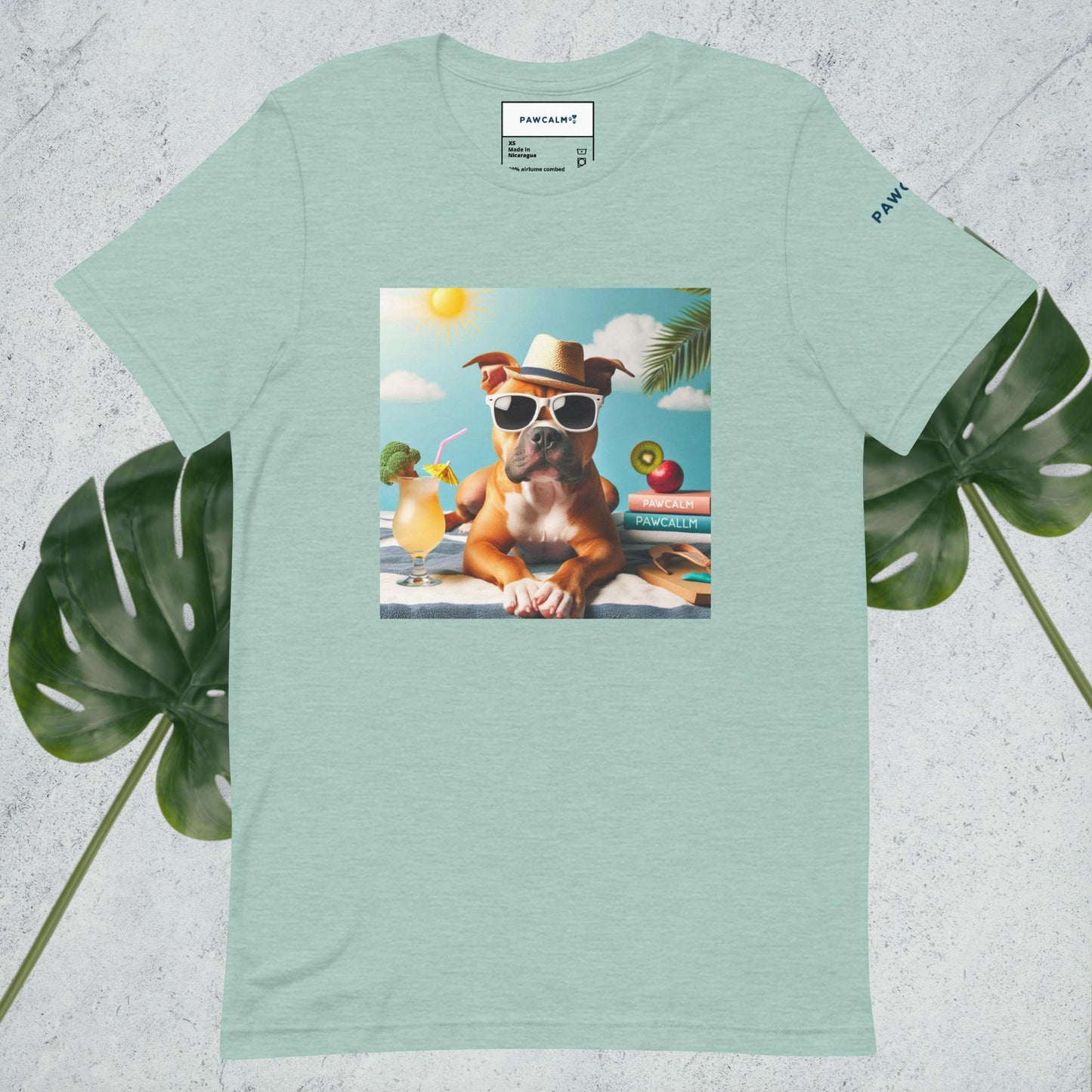 Pawcalm Pitbull Relaxing Unisex t-shirt - Pawcalm