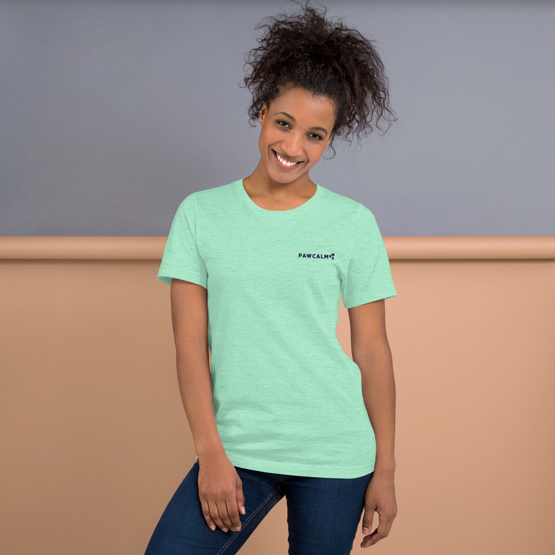 Pawcalm Embroidered Logo Unisex t-shirt - Pawcalm