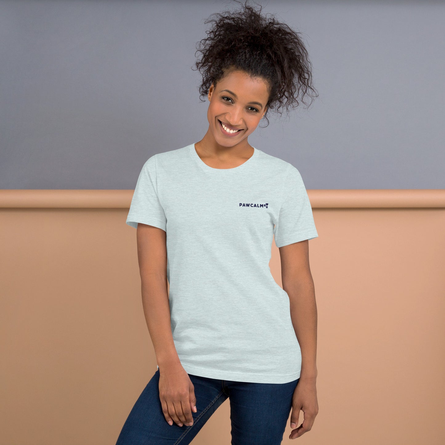 Pawcalm Embroidered Logo Unisex t-shirt - Pawcalm