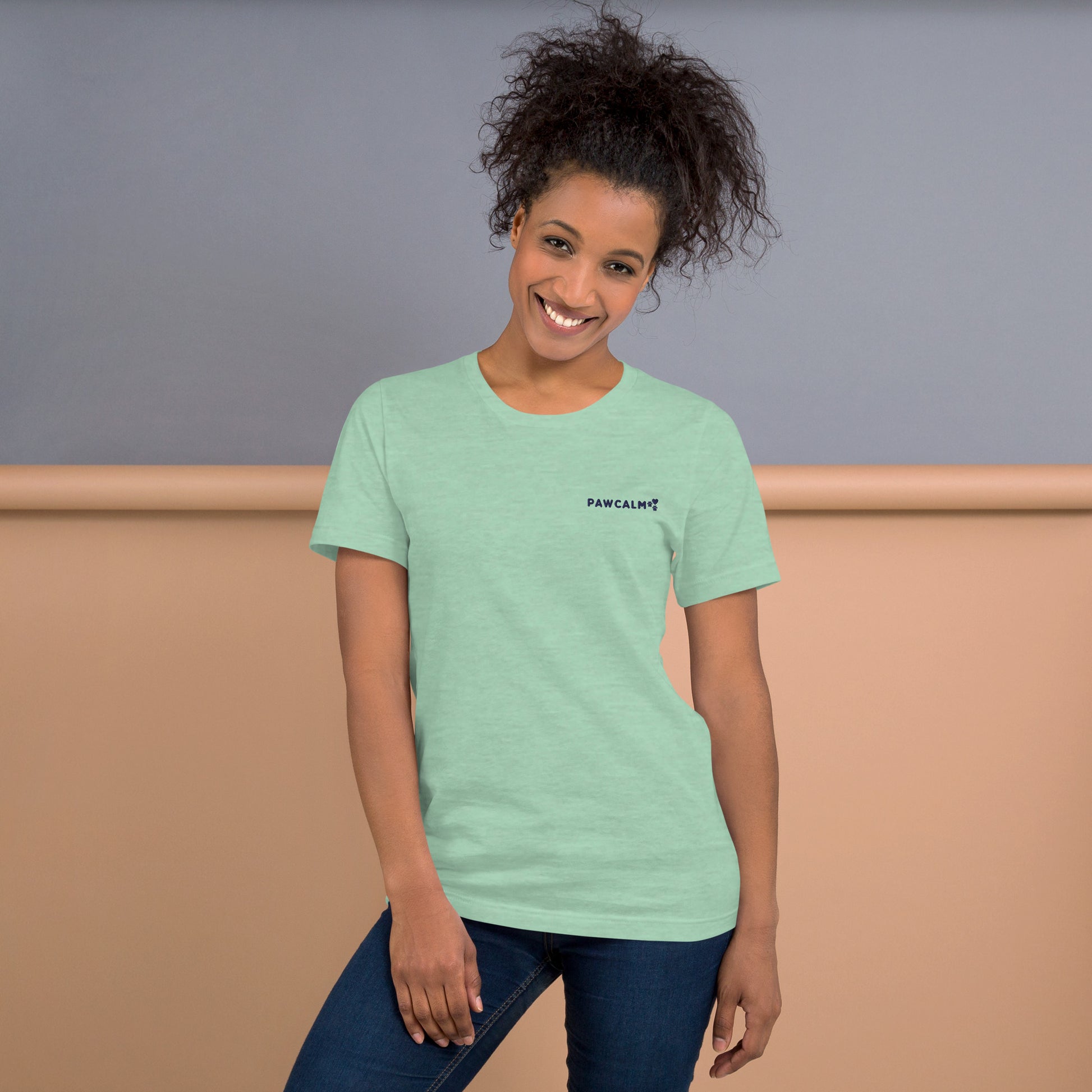 Pawcalm Embroidered Logo Unisex t-shirt - Pawcalm