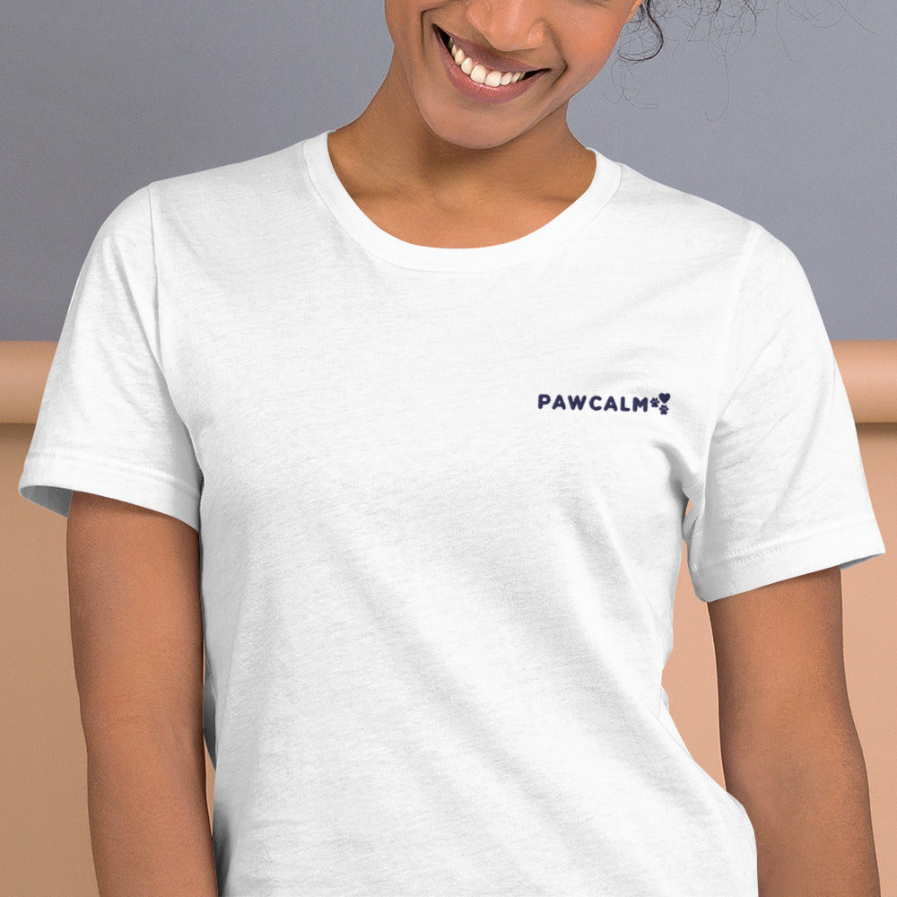 Pawcalm Embroidered Logo Unisex t-shirt - Pawcalm