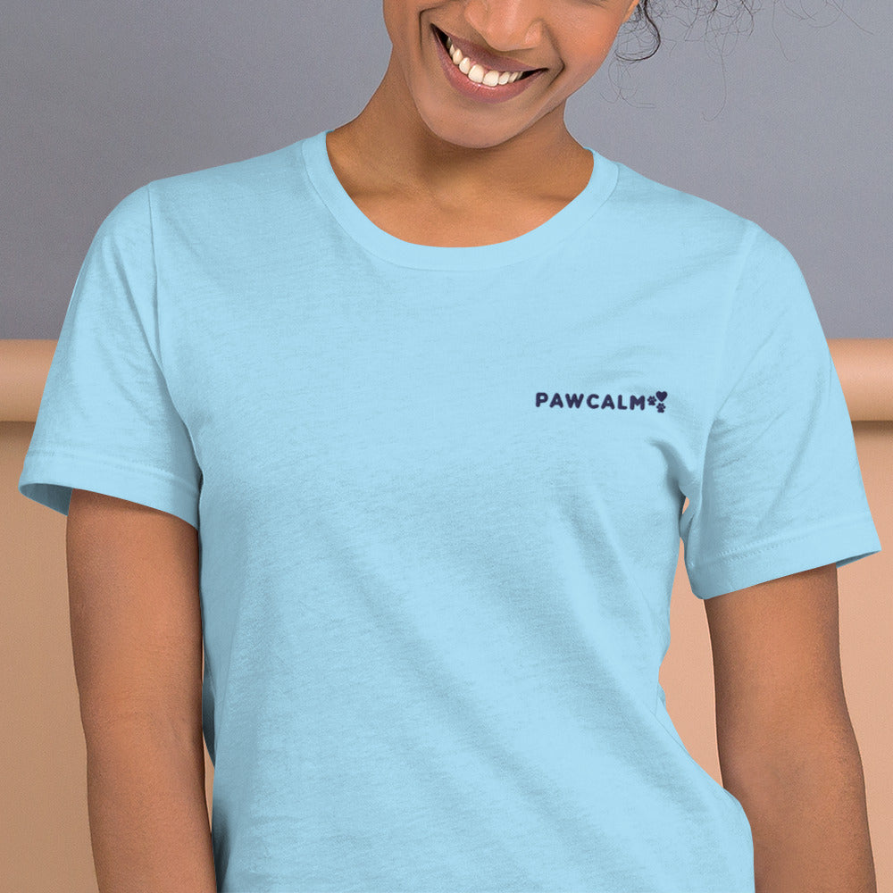 Pawcalm Embroidered Logo Unisex t-shirt - Pawcalm