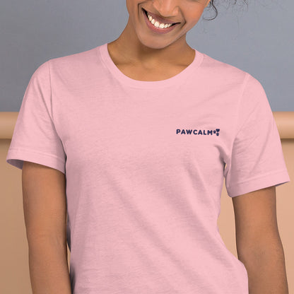 Pawcalm Embroidered Logo Unisex t-shirt - Pawcalm