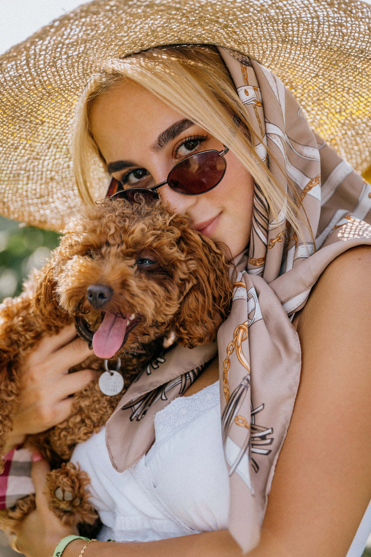 Paw Calm Lady with Dog